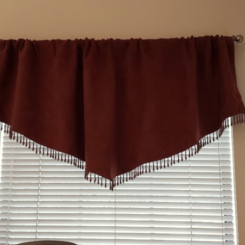 PHOENIX 2 Valances 55 inches long , width starts 12 1/2 inches-middle 23 inches
